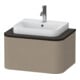 Duravit Waschtischunterschrank Happy D.2 Plus 65x48cm, für Konsole, 1 Auszug, leinen-1
