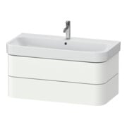 Duravit Waschtischunterschrank Happy D.2 Plus 97,5x49cm, weiß supermatt, 2 Schubkästen-1