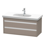 Duravit Waschtischunterschrank Ketho 100x45,5cm, bas. ma, 2 Schubk., wandhängend-1