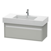 Duravit Waschtischunterschrank Ketho 100x45,5cm, betongr ma, 1 Ausz., wandhängend