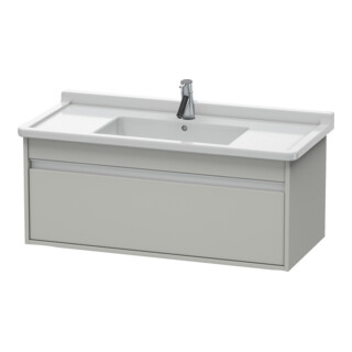 Duravit Waschtischunterschrank Ketho 100x45,5cm, betongr ma, 1 Ausz., wandhängend