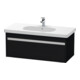 Duravit Waschtischunterschrank Ketho 100x45,5cm, Ei sw, 1 Auszug, wandhängend-1