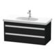 Duravit Waschtischunterschrank Ketho 100x45,5cm, Ei sw, 2 Schubk., wandhängend-1