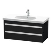 Duravit Waschtischunterschrank Ketho 100x45,5cm, Ei sw, 2 Schubk., wandhängend