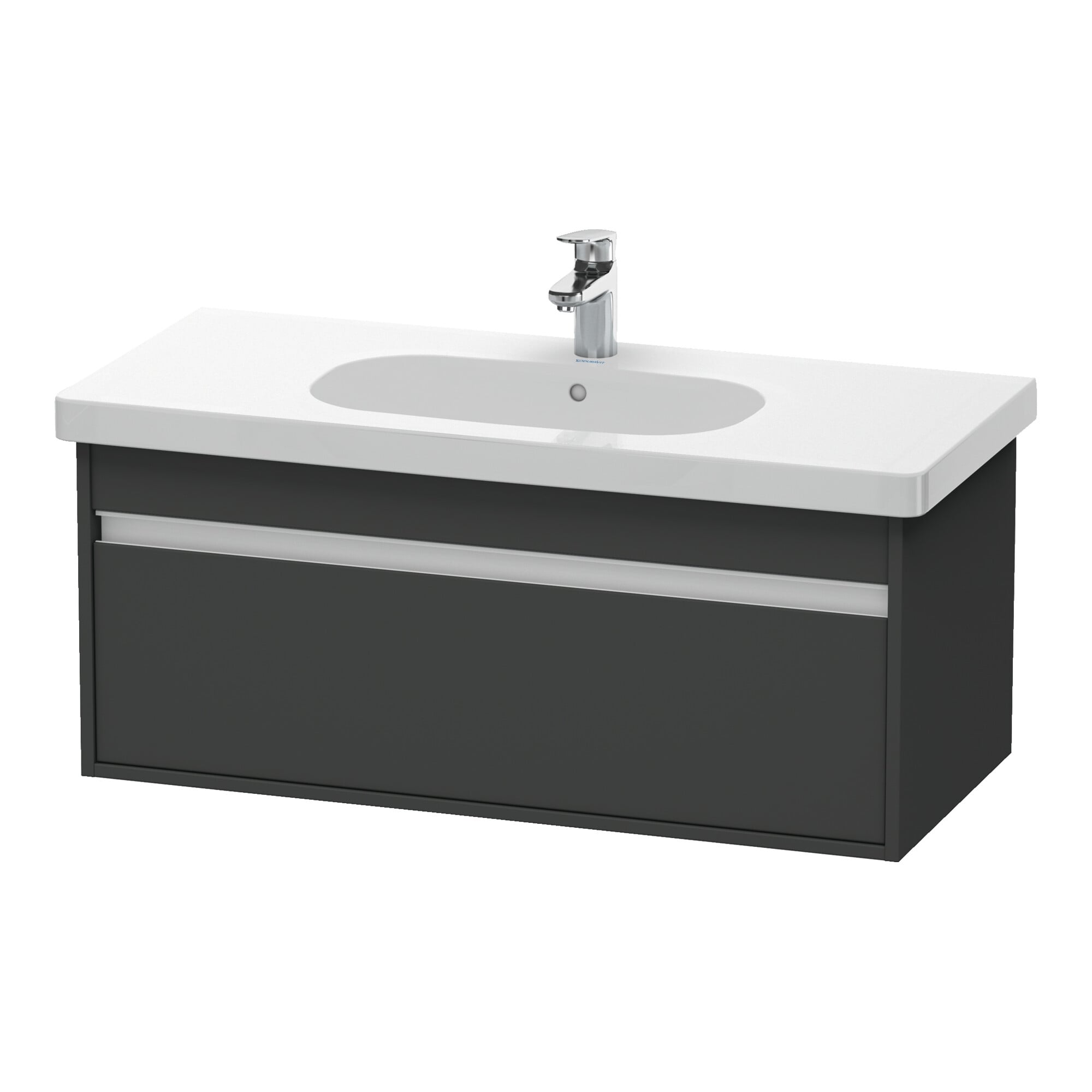 Duravit Waschtischunterschrank Ketho 100x45,5cm, graph m, 1 Ausz., wandhängend