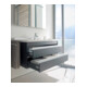Duravit Waschtischunterschrank Ketho 100x45,5cm, graph ma, 2 Schubk., wandhängend