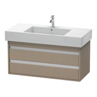Duravit Waschtischunterschrank Ketho 100x45,5cm, lei, 2 Schubk., wandhängend