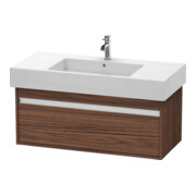 Duravit Waschtischunterschrank Ketho 100x45,5cm, Nussb dkl., 1 Ausz., wandhängend