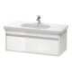 Duravit Waschtischunterschrank Ketho 100x45,5cm, Nussb Nat, 1 Ausz., wandhängend-2