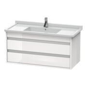 Duravit Waschtischunterschrank Ketho 100x45,5cm, Tau, 2 Schubk., wandhängend-2
