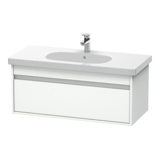 Duravit Waschtischunterschrank Ketho 100x45,5cm, we m, 1 Auszug, wandhängend