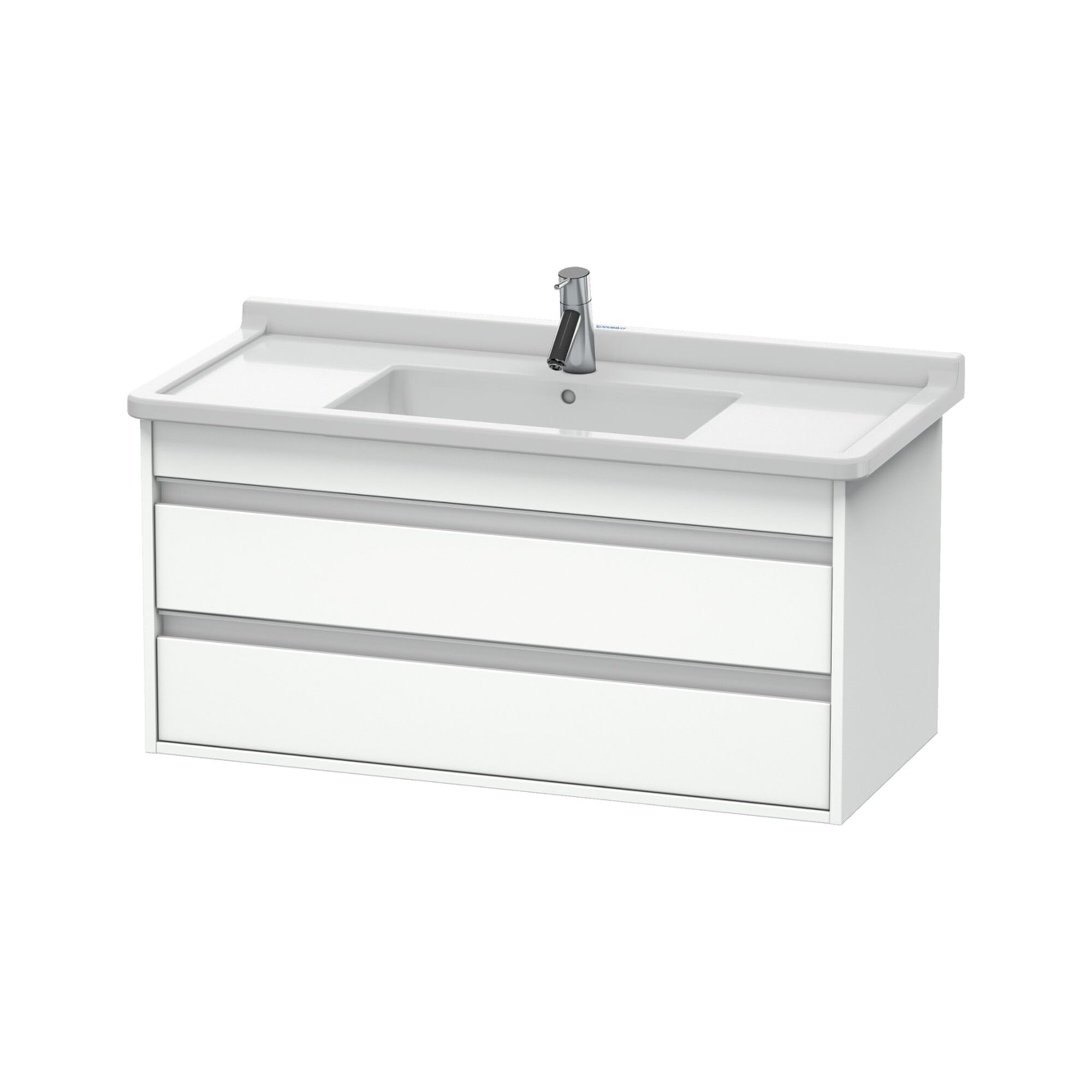 Duravit Waschtischunterschrank Ketho 100x45,5cm, we ma, 2 Schubk., wandhängend