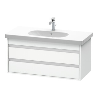 Duravit Waschtischunterschrank Ketho 100x45,5cm, we ma, 2 Schubk., wandhängend