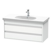 Duravit Waschtischunterschrank Ketho 100x45,5cm, we ma, 2 Schubk., wandhängend