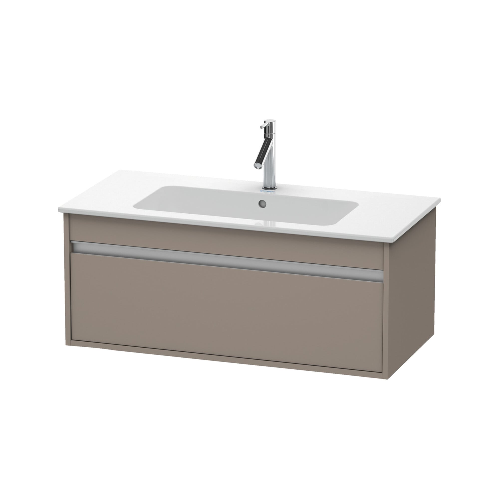 Duravit Waschtischunterschrank Ketho 100x47,5cm, bas. ma, 1 Ausz., wandhängend