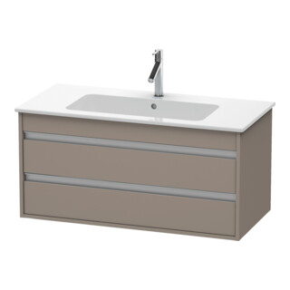 Duravit Waschtischunterschrank Ketho 100x47,5cm, bas. ma, 2 Schubk., wandhängend