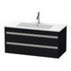 Duravit Waschtischunterschrank Ketho 100x47,5cm, Ei sw, 2 Schubk., wandhängend-1