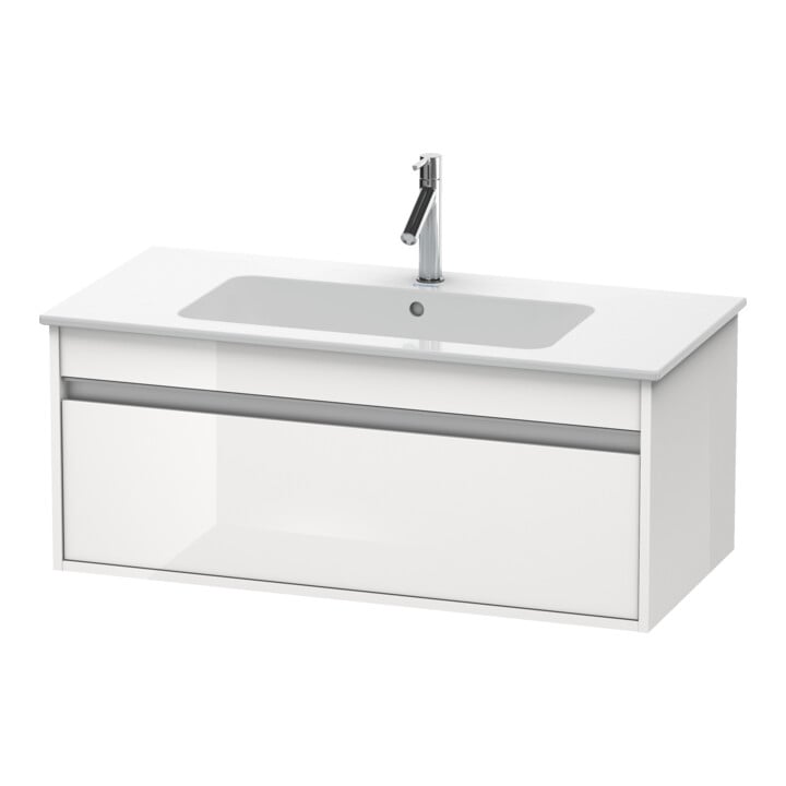 Duravit Waschtischunterschrank Ketho 100x47,5cm, graph ma, 1 Ausz., wandhängend