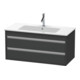 Duravit Waschtischunterschrank Ketho 100x47,5cm, graph ma, 2 Schubk., wandhängend-1