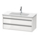 Duravit Waschtischunterschrank Ketho 100x47,5cm, graph ma, 2 Schubk., wandhängend