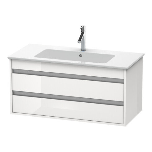 Duravit Waschtischunterschrank Ketho 100x47,5cm, graph ma, 2 Schubk., wandhängend