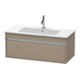 Duravit Waschtischunterschrank Ketho 100x47,5cm, lei, 1 Auszug, wandhängend-1