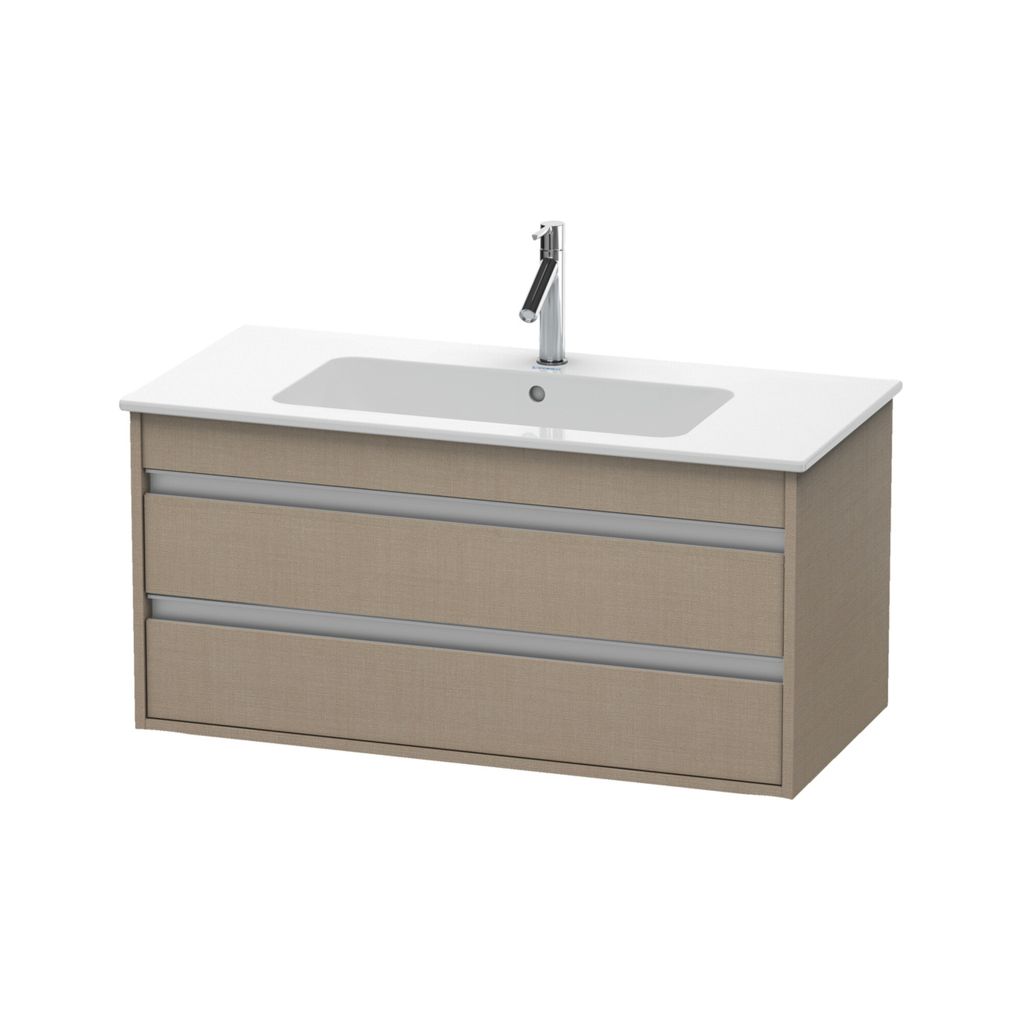 Duravit Waschtischunterschrank Ketho 100x47,5cm, lei, 2 Schubk., wandhängend