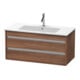 Duravit Waschtischunterschrank Ketho 100x47,5cm, Nussb Nat, 2 Schubk., wandhängend-1