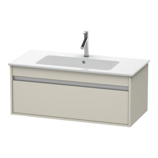 Duravit Waschtischunterschrank Ketho 100x47,5cm, Taupe, 1 Auszug, wandhängend