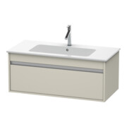 Duravit Waschtischunterschrank Ketho 100x47,5cm, Taupe, 1 Auszug, wandhängend