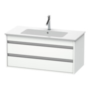 Duravit Waschtischunterschrank Ketho 100x47,5cm, we ma, 2 Schubk., wandhängend