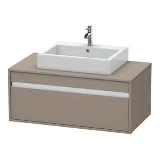 Duravit Waschtischunterschrank Ketho 100x55cm, ba m, f AWT m, 1 Ausz., wandhängend