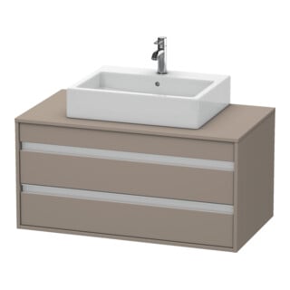 Duravit Waschtischunterschrank Ketho 100x55cm, ba m, f AWT mitt., 2 Schubk.