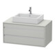 Duravit Waschtischunterschrank Ketho 100x55cm, bg m, f AWT mitt., 2 Schubk.-1