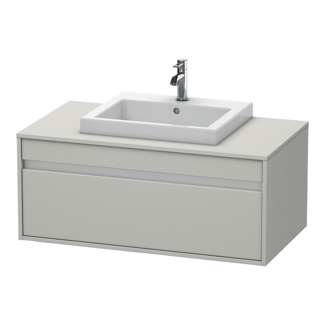 Duravit Waschtischunterschrank Ketho 100x55cm, bg m, f EWT m, 1 Ausz., wandhängend