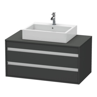 Duravit Waschtischunterschrank Ketho 100x55cm, gr m, f AWT mitt., 2 Schubk.