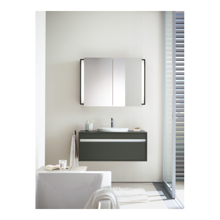 Duravit Waschtischunterschrank Ketho 100x55cm, gr m, f EWT m, 1 Ausz., wandhängend