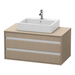 Duravit Waschtischunterschrank Ketho 100x55cm, lei, f AWT mitt., 2 Schubk.