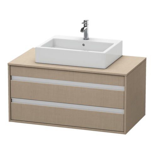 Duravit Waschtischunterschrank Ketho 100x55cm, lei, f AWT mitt., 2 Schubk.