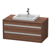 Duravit Waschtischunterschrank Ketho 100x55cm, N d, f Einbauwaschtisch mitt., 2 Schubk.