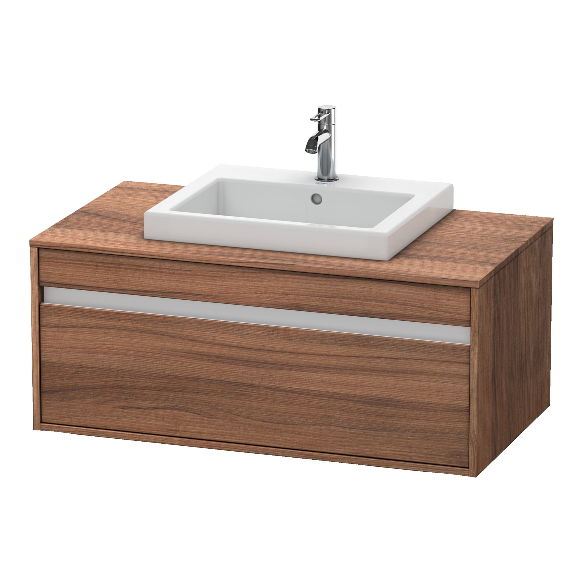 Duravit Waschtischunterschrank Ketho 100x55cm, N N, f EWT m, 1 Ausz., wandhängend