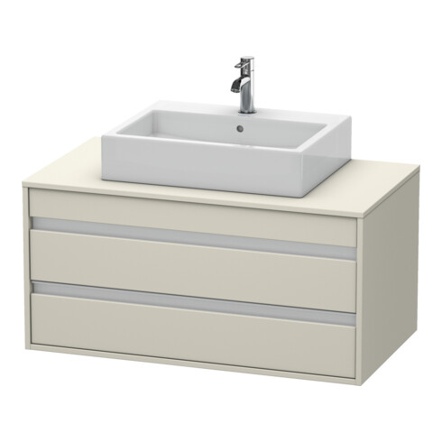 Duravit Waschtischunterschrank Ketho 100x55cm, T, f AWT mitt., 2 Schubk.