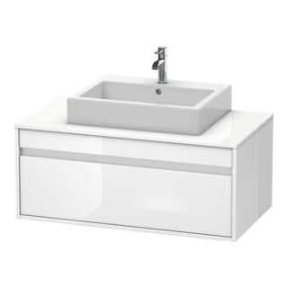 Duravit Waschtischunterschrank Ketho 100x55cm, w g, f AWT m, 1 Ausz., wandhängend