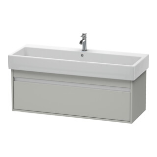 Duravit Waschtischunterschrank Ketho 115x44cm, betongr ma, 1 Ausz., wandhängend
