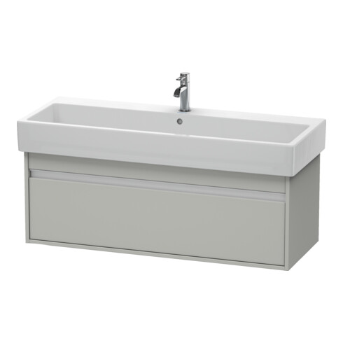 Duravit Waschtischunterschrank Ketho 115x44cm, betongr ma, 1 Ausz., wandhängend