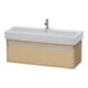 Duravit Waschtischunterschrank Ketho 115x44cm, Ei Nat, 1 Auszug, wandhängend-1
