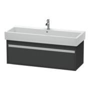 Duravit Waschtischunterschrank Ketho 115x44cm, graph ma, 1 Ausz., wandhängend-1
