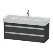 Duravit Waschtischunterschrank Ketho 115x44cm, graph ma, 2 Schubk., wandhängend-1