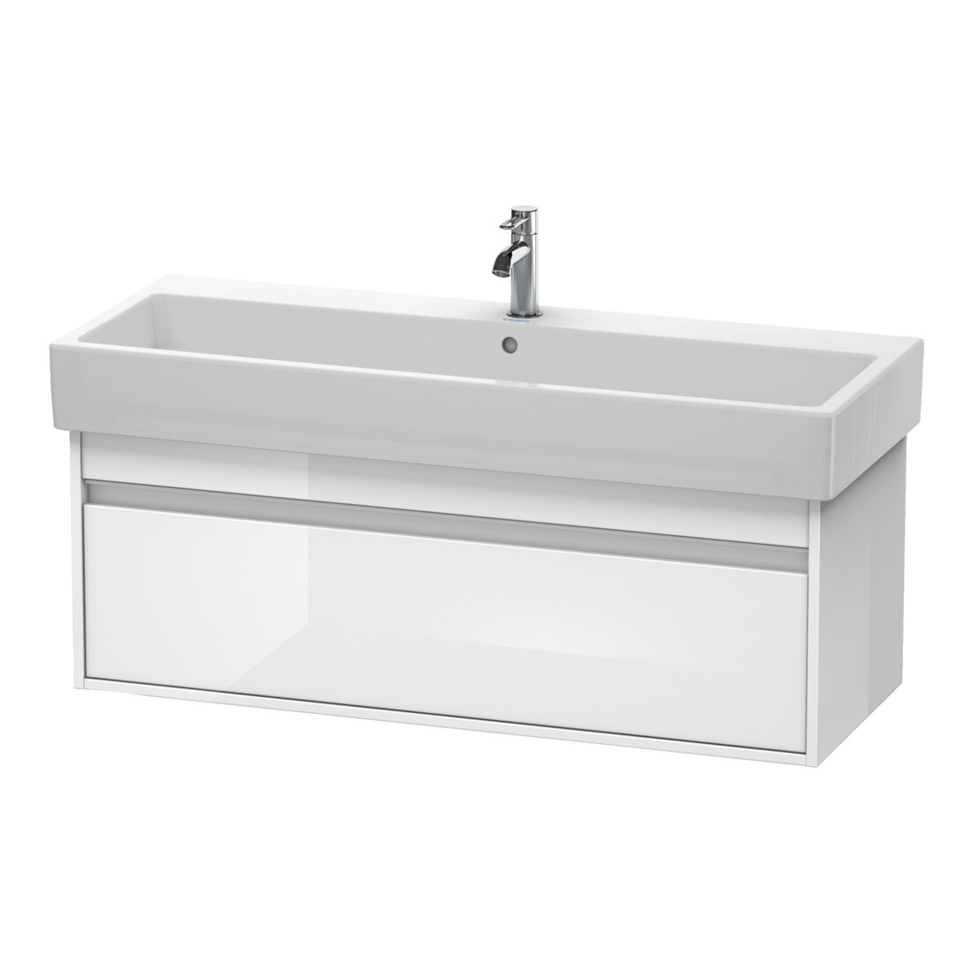 Duravit Waschtischunterschrank Ketho 115x44cm, we hgl, 1 Auszug, wandhängend