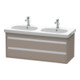 Duravit Waschtischunterschrank Ketho 115x45,5cm, bas. ma, 2 Schubk., wandhängend